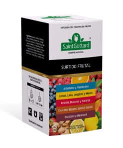 SAINT GOTTARD SURTIDO FRUTAL 20U