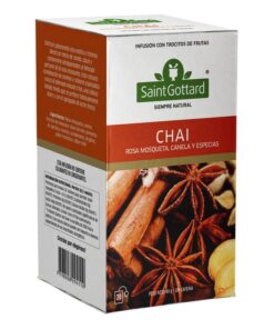 SAINT GOTTARD TE CHAI C/ROSA MOSQUETA 20U