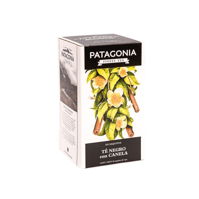 PATAGONIA TEA TE NEGRO Y CANELA 20U