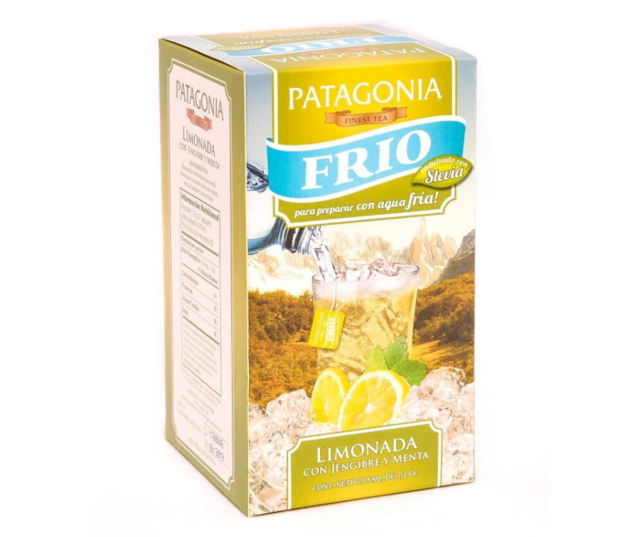 PATAGONIA TEA FRIO LIMONADA JENG MENTA 20U