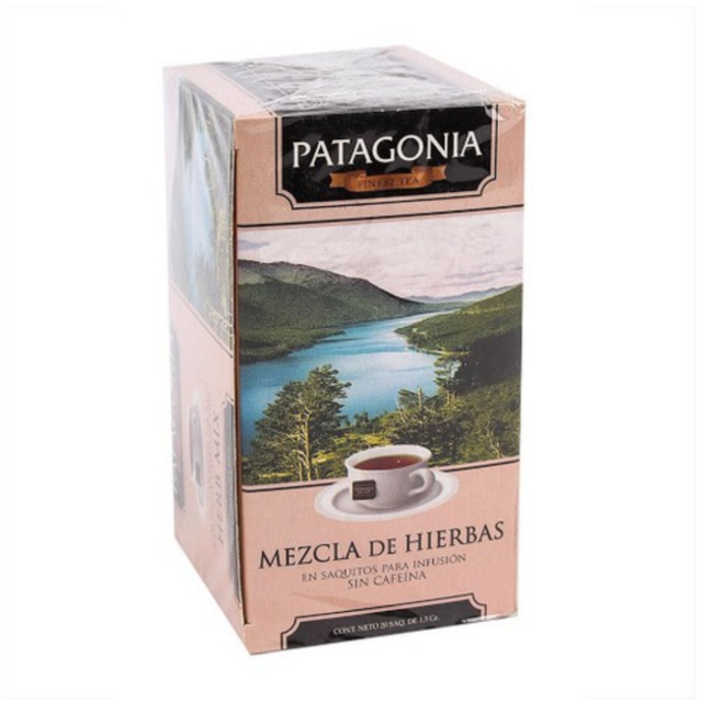 PATAGONIA TEA MEZCLA DE HIERBAS 20U