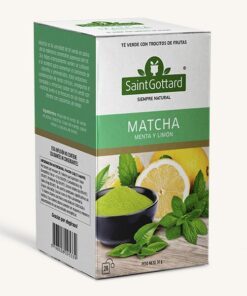 SAINT GOTTARD TE MATCHA MENT.LIM 20S