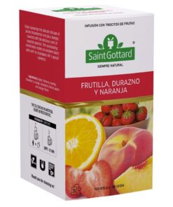 SAINT GOTTARD FRUTILLA/DURAZNO/NARANJA 20S