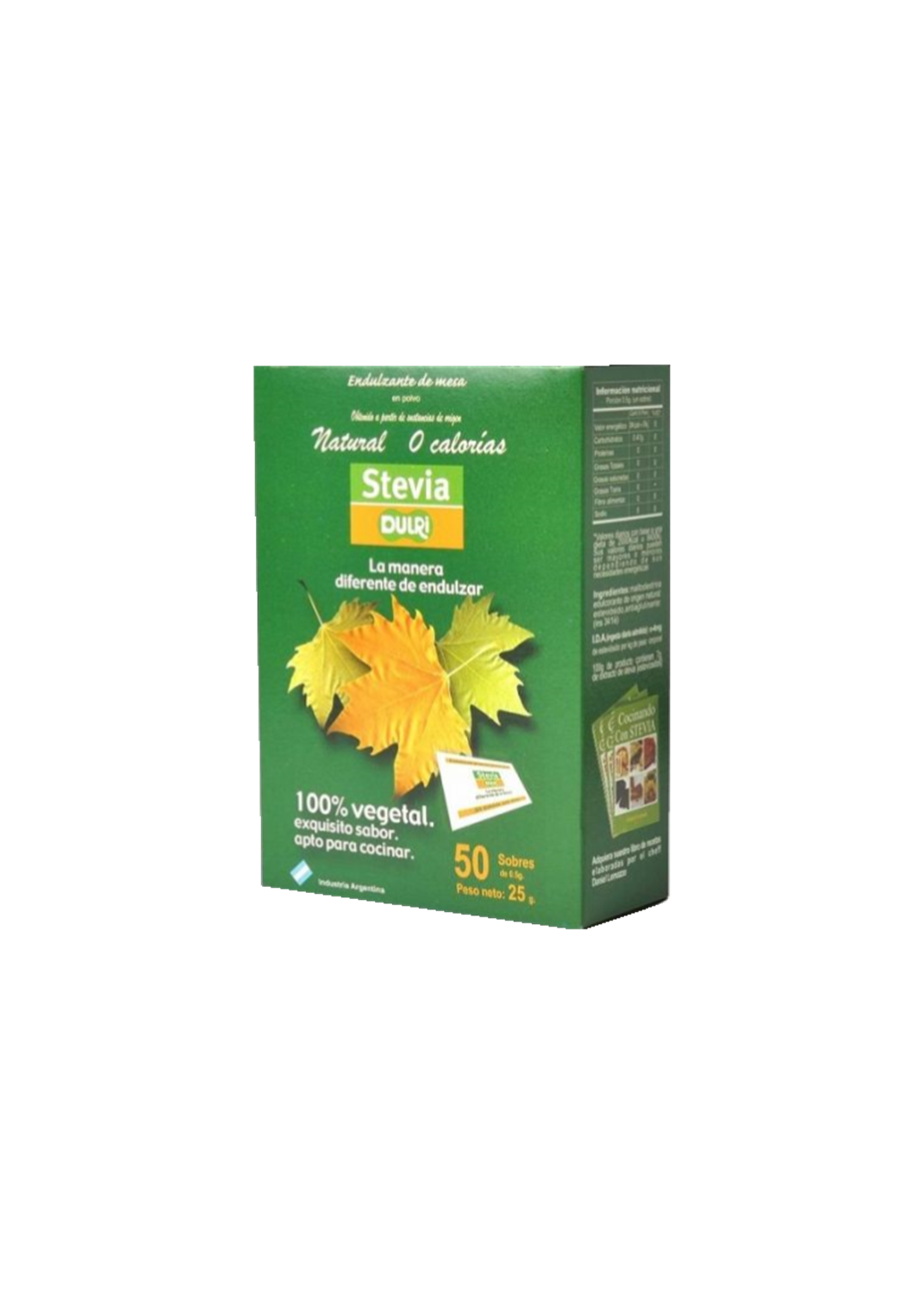 DULRI STEVIA EN CAJA 50C