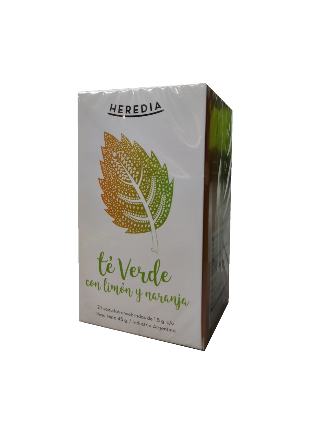 HEREDIA TE VERDE C/LIMON 25U