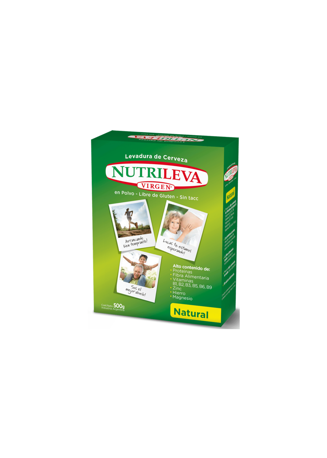 NUTRILEVA LEV NATURAL X500GRS