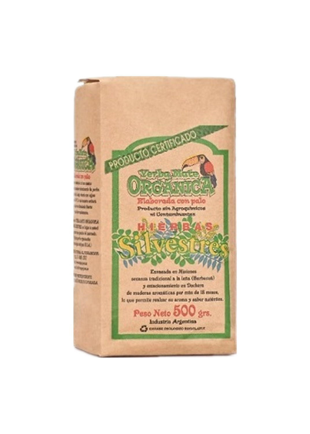 HIERBAS S HIERBAS S YERBA ORGANICA 500G