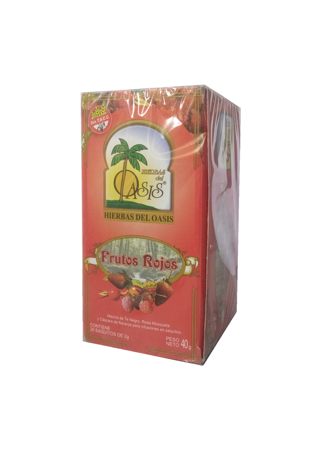 OASIS FRUTOS ROJOS 20U