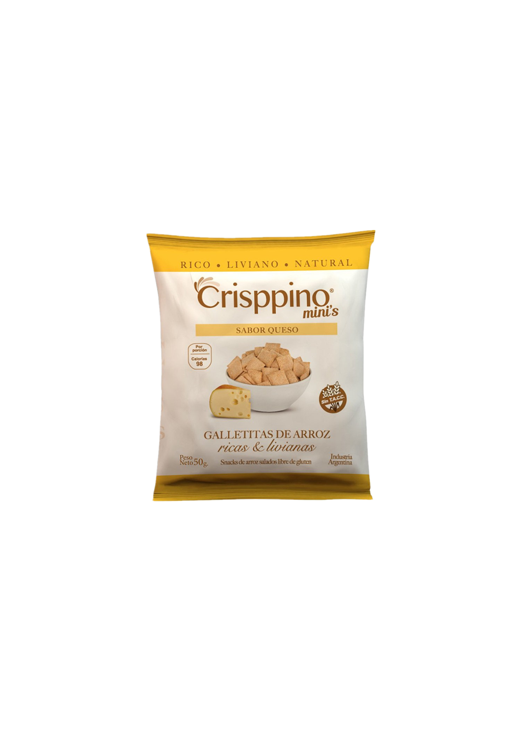 CRISPINO CRISPINO GALLE QUESO 50G