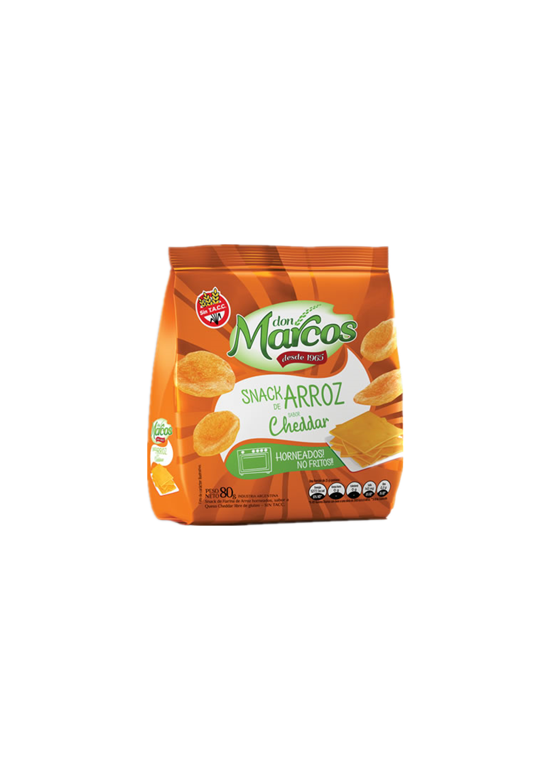 DON MARCO DON MARCO SNACK ARROZ CHEDAR X