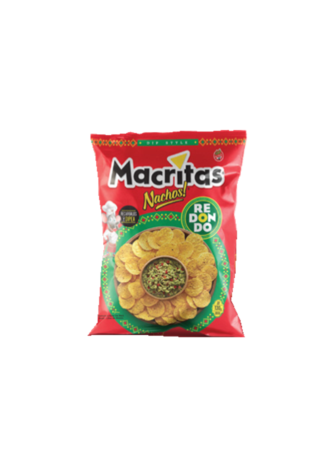 Macritas Nachos Redondos 130G