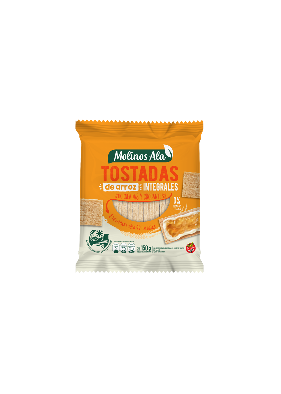 MOLINOS ALA TOSTADAS INT CON SAL 150G
