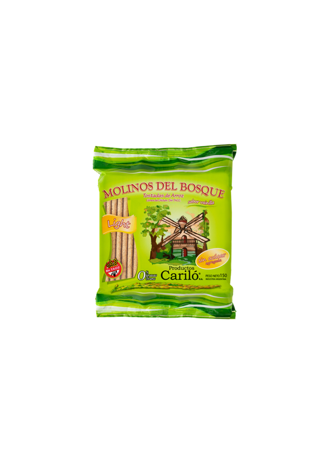 CARILO CARILO TOSTADA ARROZ LIGHT