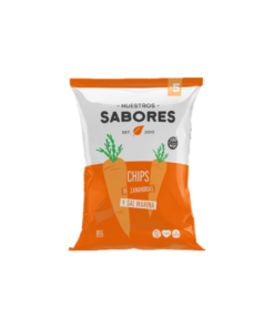 NUESTROS SABORES CHIP ZANAHORIA 80G