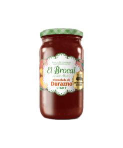 EL BROCAL DURAZNO LIGHT 400G APLV