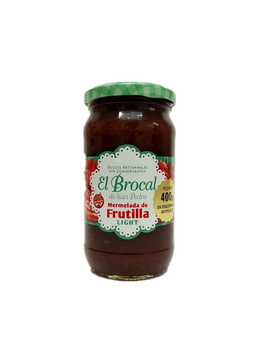 EL BROCAL FRUTILLA LIGHT 400G APLV