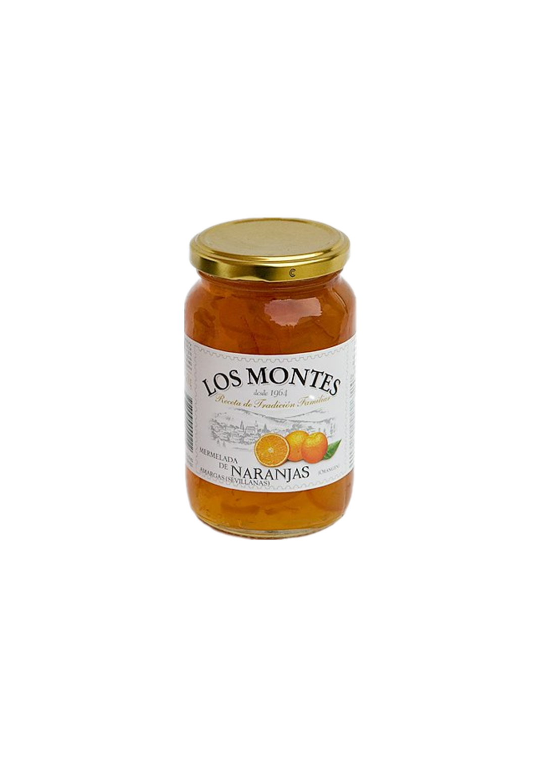LOS MONTES MERMELADA NARANJAS 450G