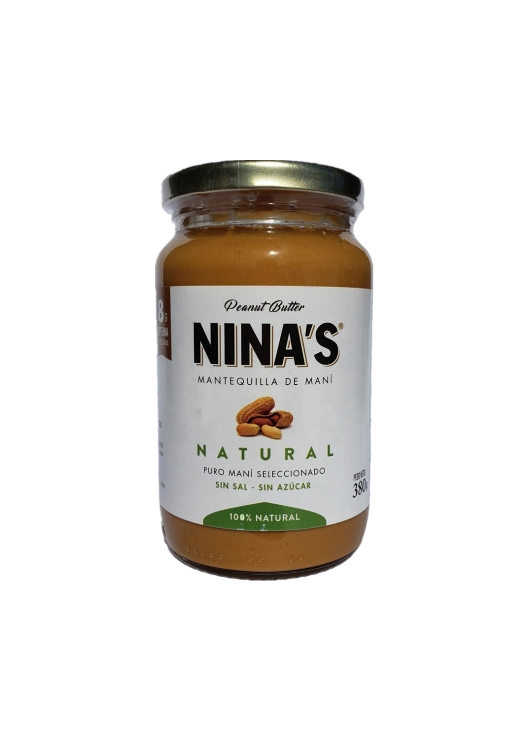 NINA NINA PASTA DE MANI 380G