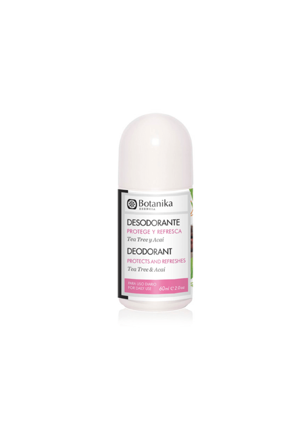 BOTANIKA ROLL ON TEA TREE Y ACAI 60ML