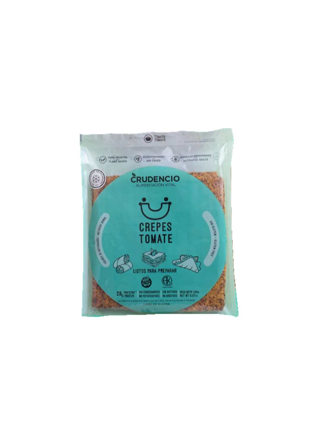 CRUDENCIO CRUDENCIO CREPES TOMATE 150G
