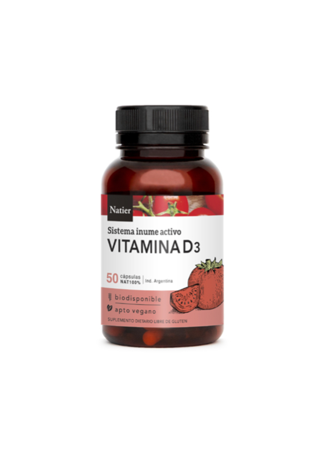 NATIER NATIER VITAMINA D3 50CAP