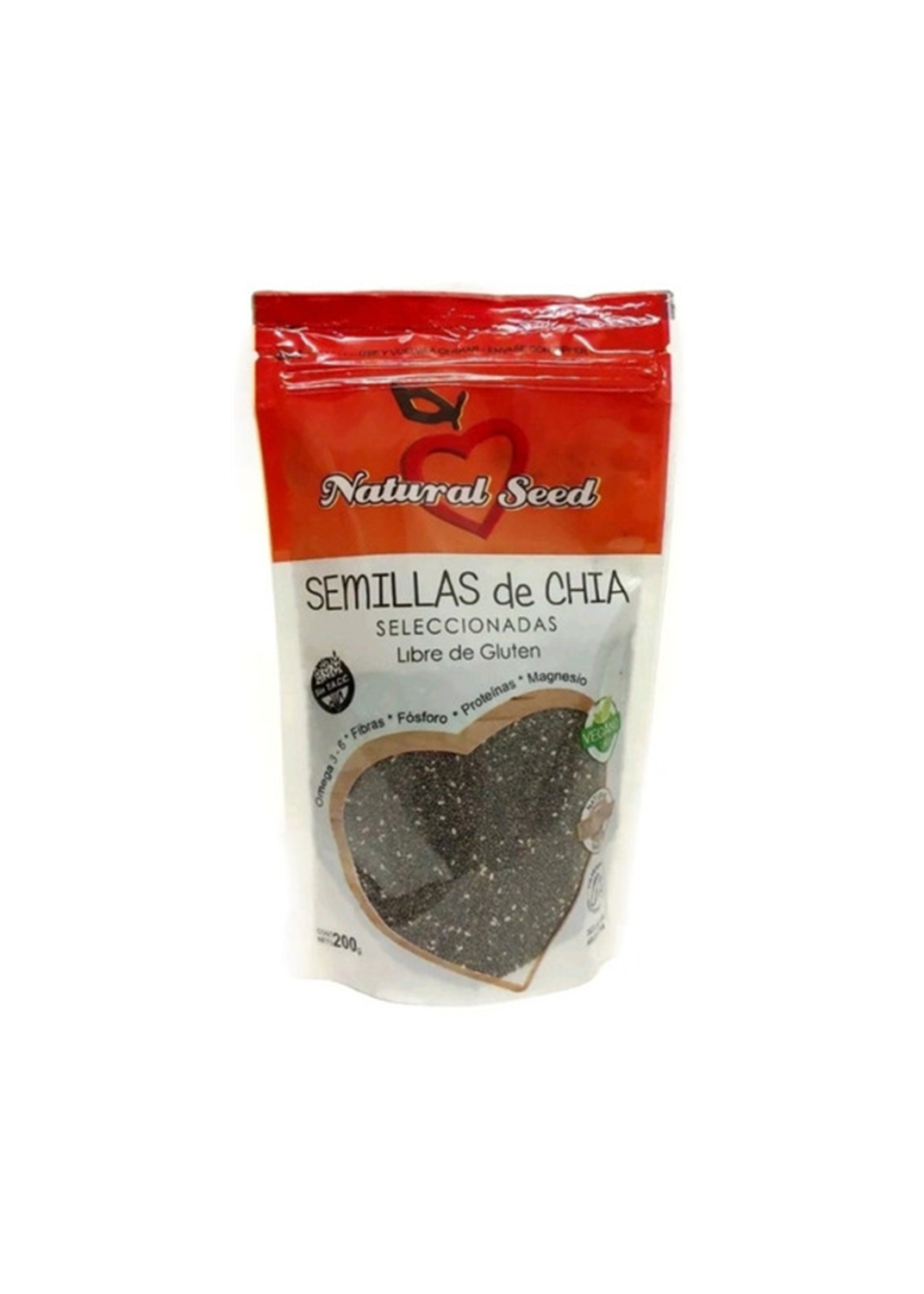 NATURAL SEED SEMILLA CHIA ENTERA 200G