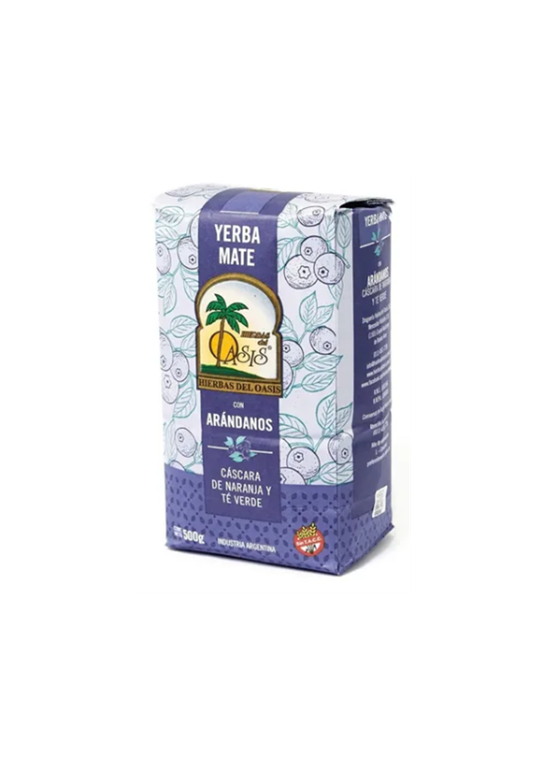 OASIS YERBA MATE ARANDANO 500G