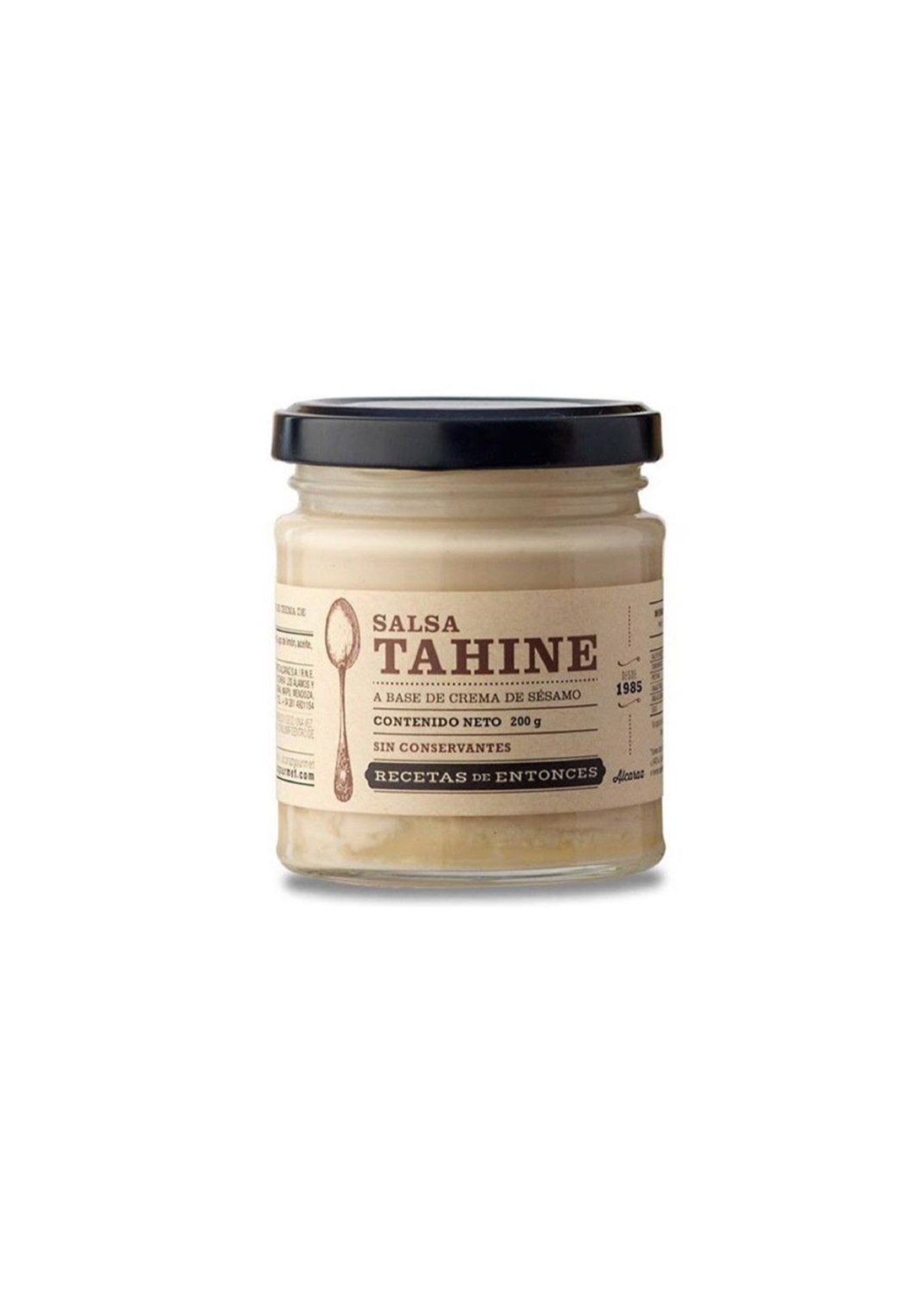 RECETAS DE ENTONCES SALSA TAHINE 200G