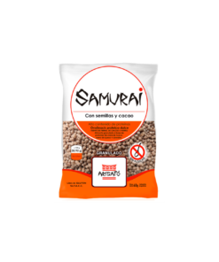 SAMURAI SAMURAI CON SEMILLAS Y CACAO