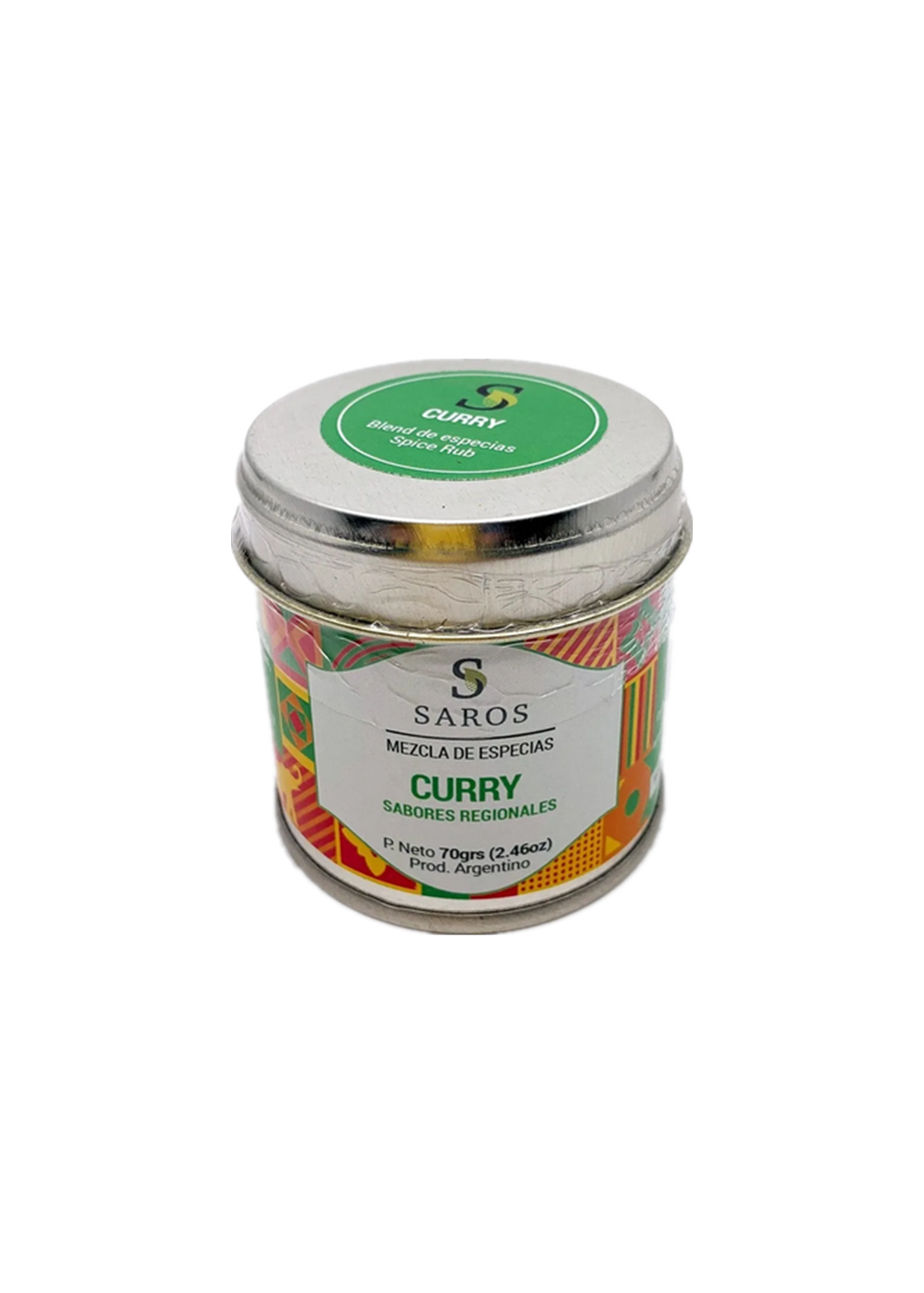 SAROS CURRY LATA 70G