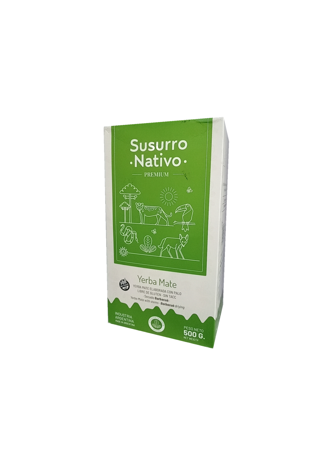 SUSURRO NATIVO YERBA MATE PREMIUM 500G