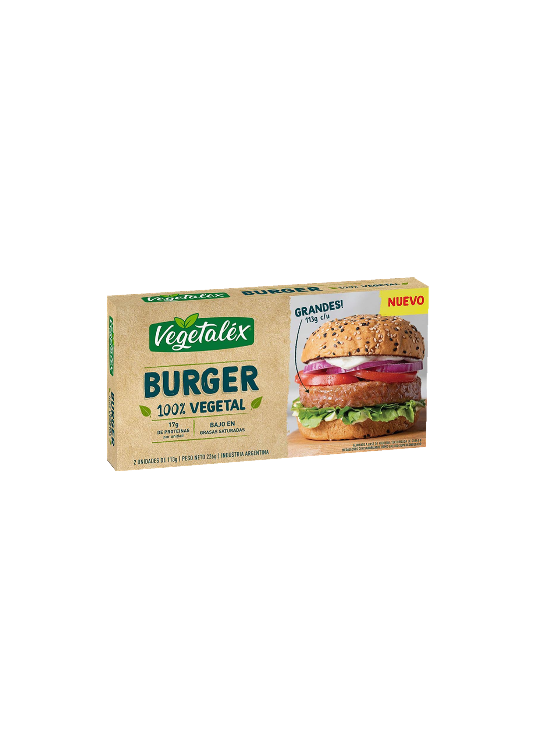 VEGETALEX Burger 100% Vegetal 2U 220G