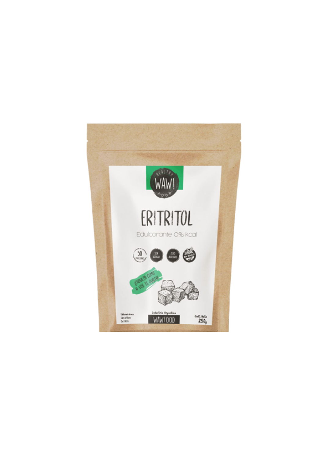 WAW FOOD ERITRITOL 250G