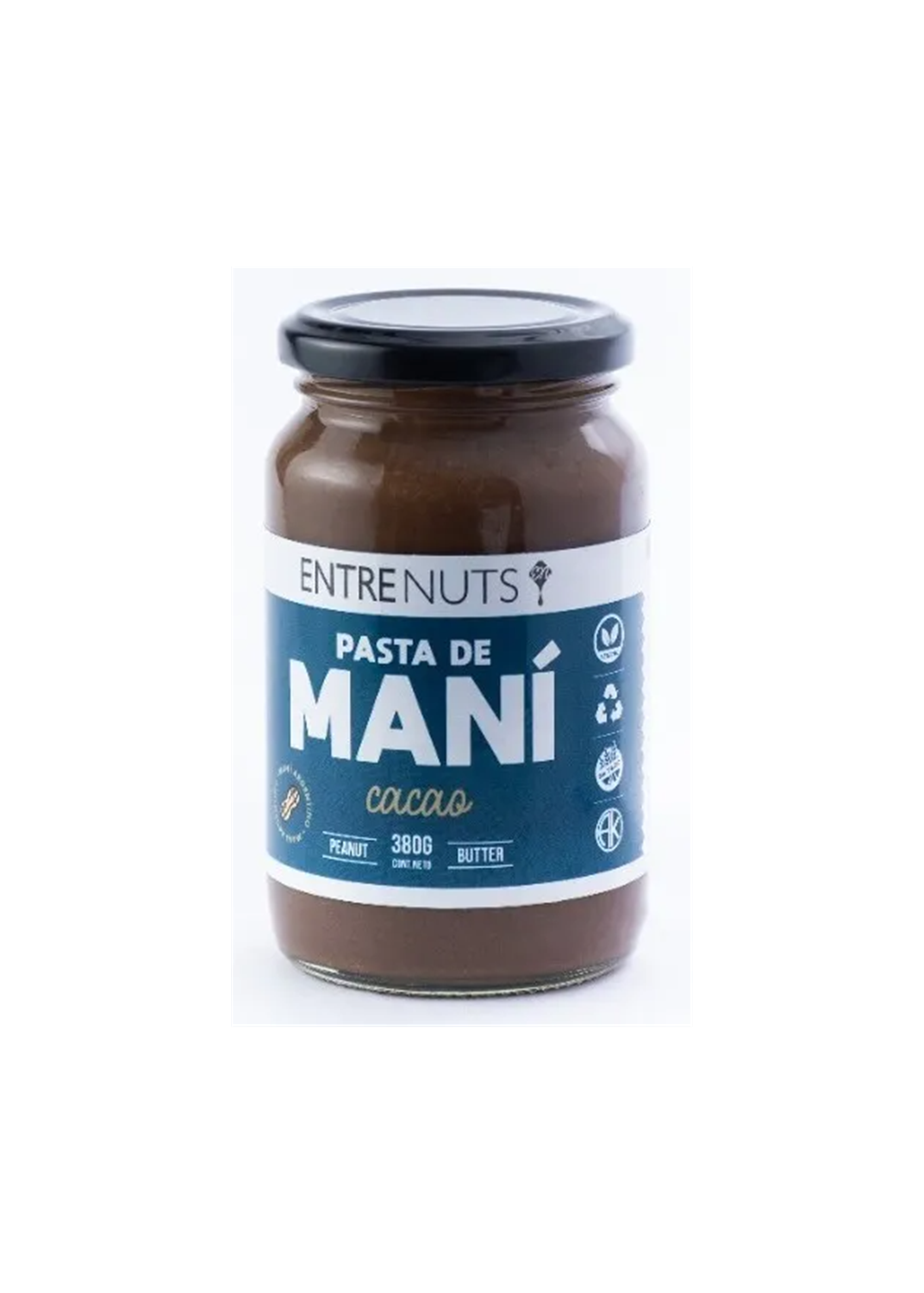ENTRE NUT ENTRE NUT PASTA DE MANI CACAO