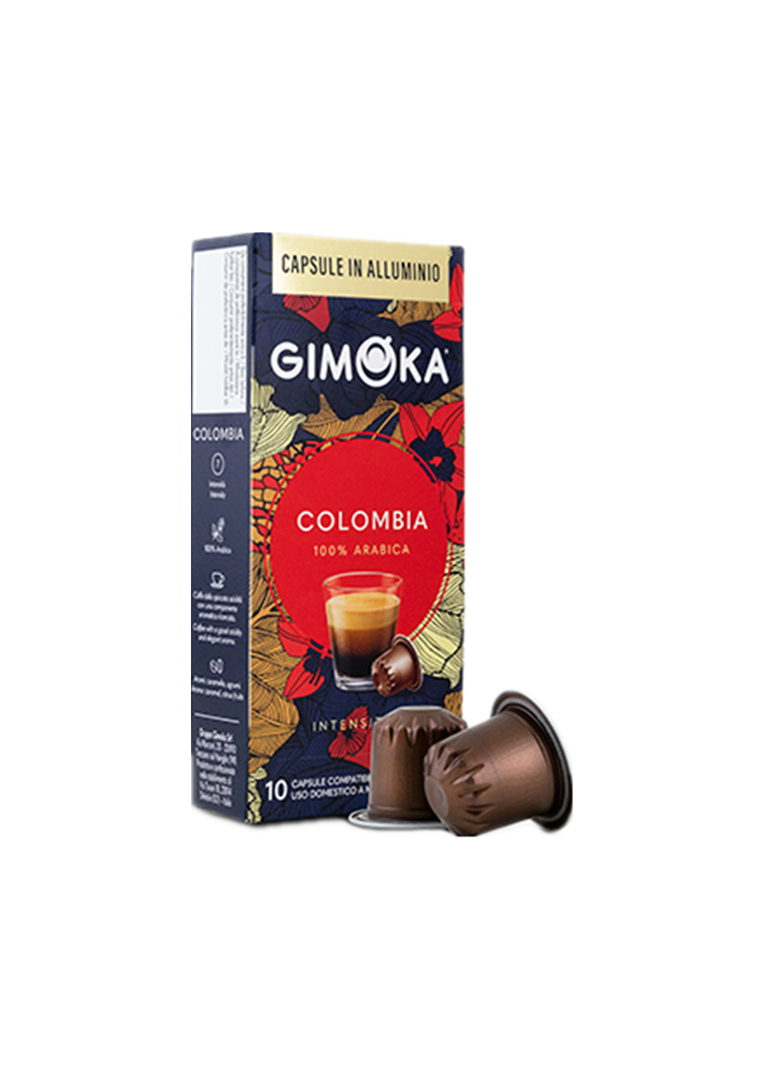 GIMOKA Capsula de Aluminio Colombia 10U