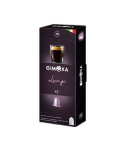 GIMOKA Capsulas Plasticas Espresso Lungo 10U