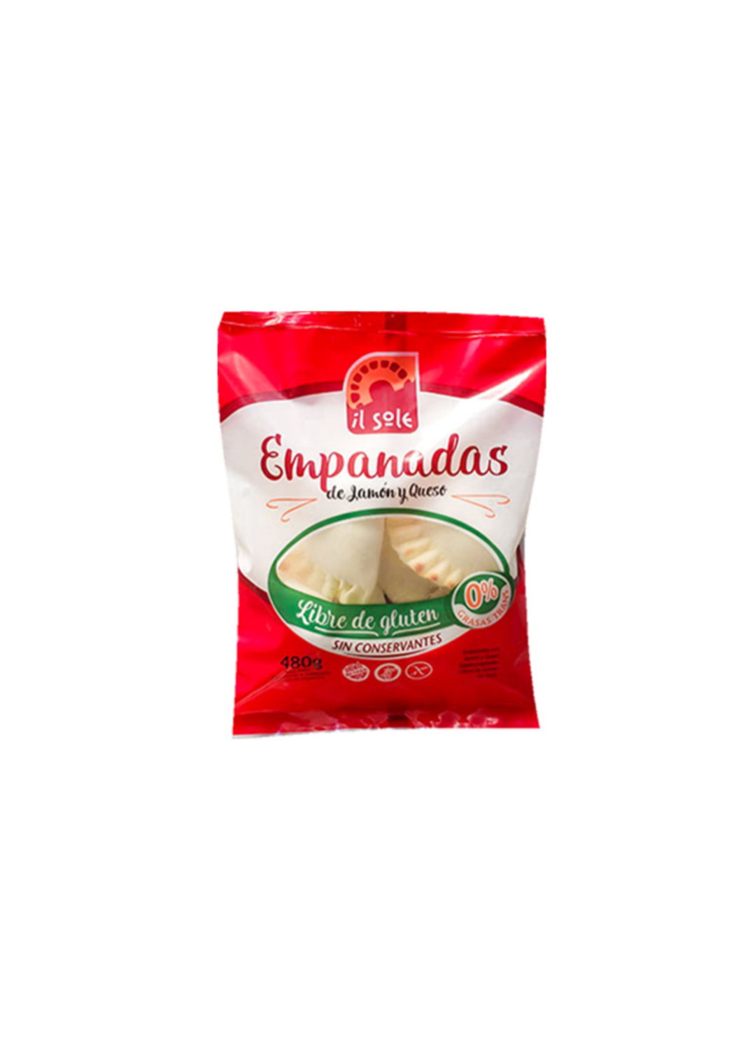 IL SOLE EMPANADA JAM/QUESO 460G