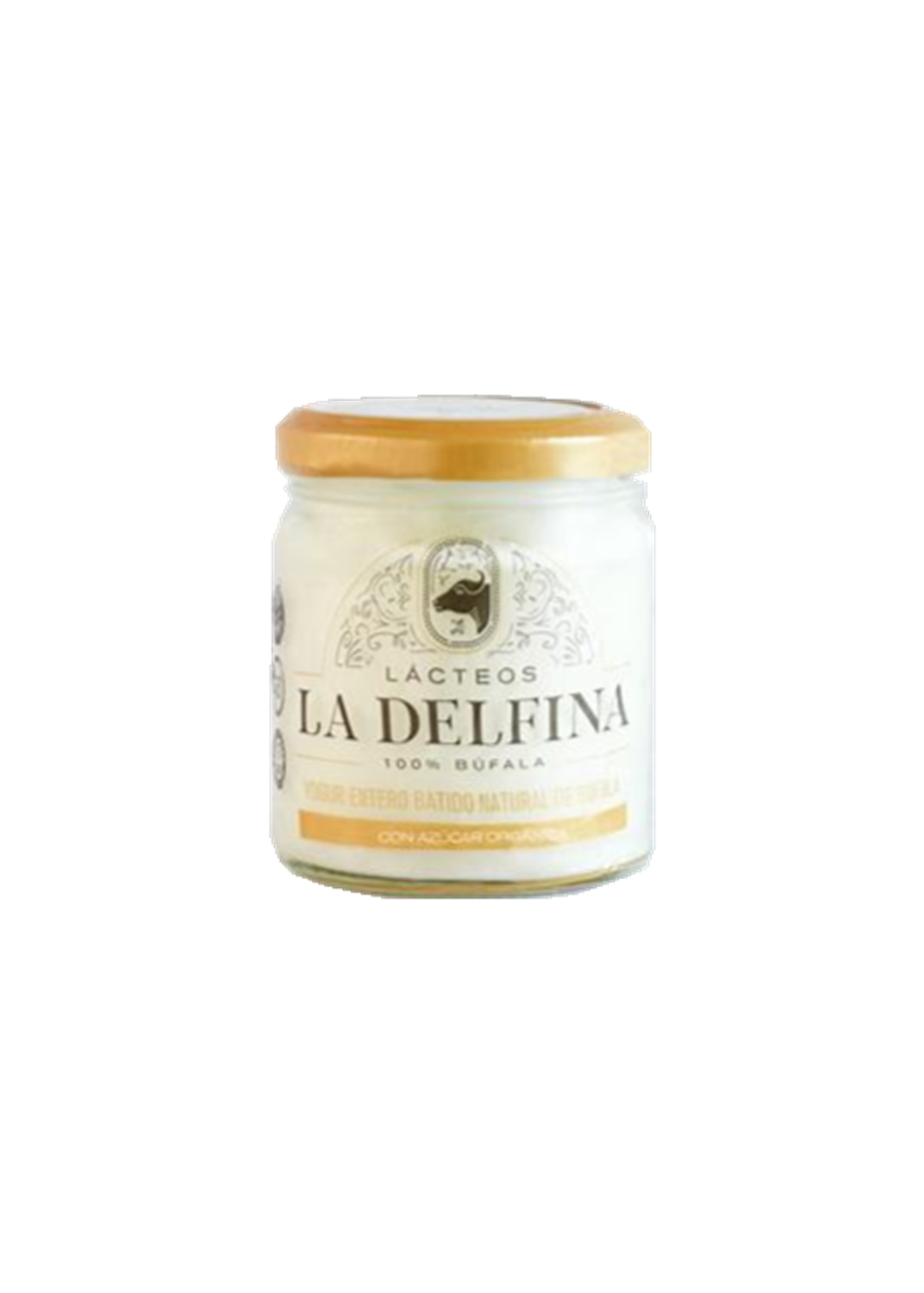 LA DELFINA YOGUR NAT BATI C/AZU ORG 160G