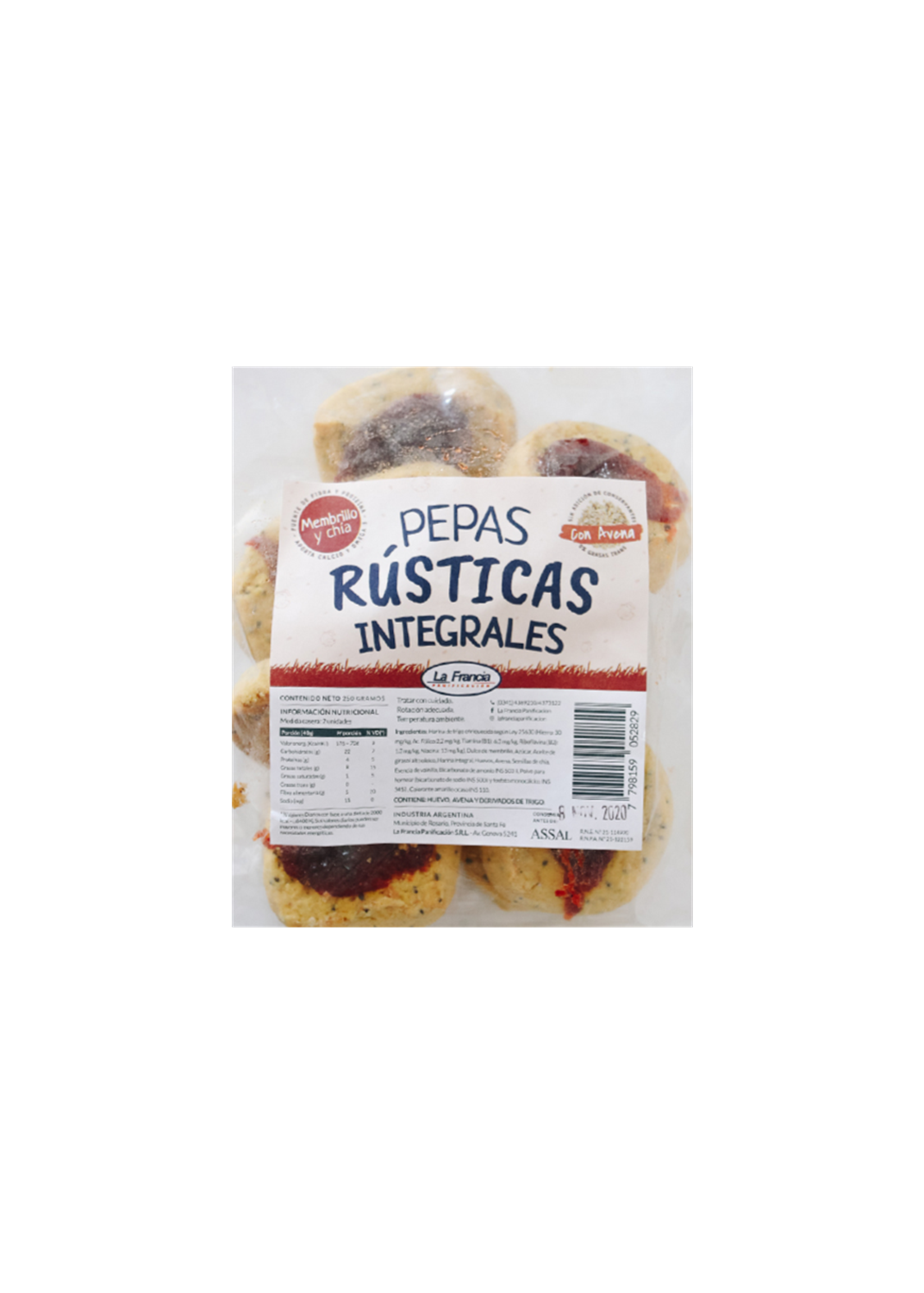 LA FRANCI LA FRANCI PEPAS MEMBRILLO 250G