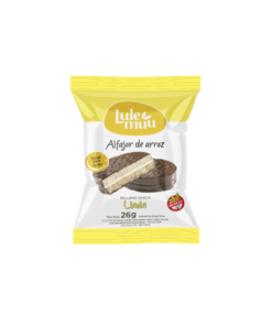 LULEMUU ALFAJOR LIMON X26G