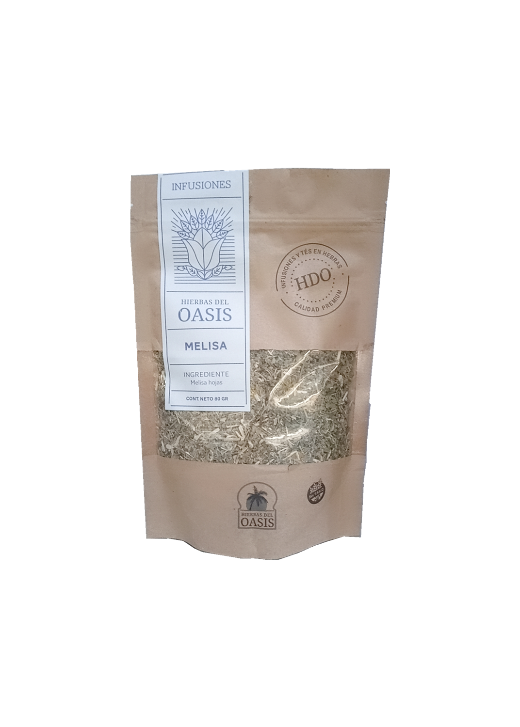 OASIS DOYPACK MELISA HOJA 80G