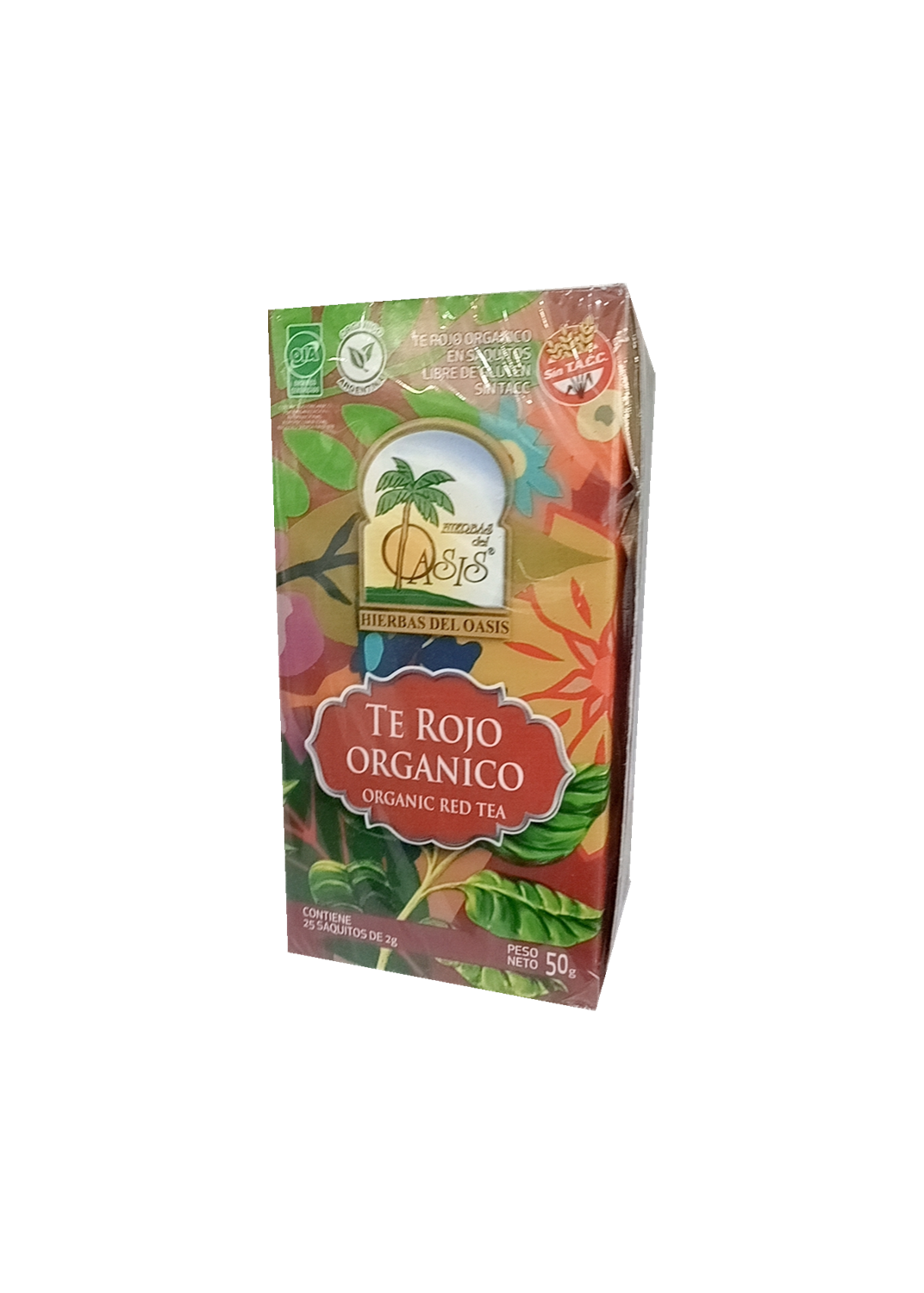 OASIS OASIS TE ROJO ORGANICO 25S