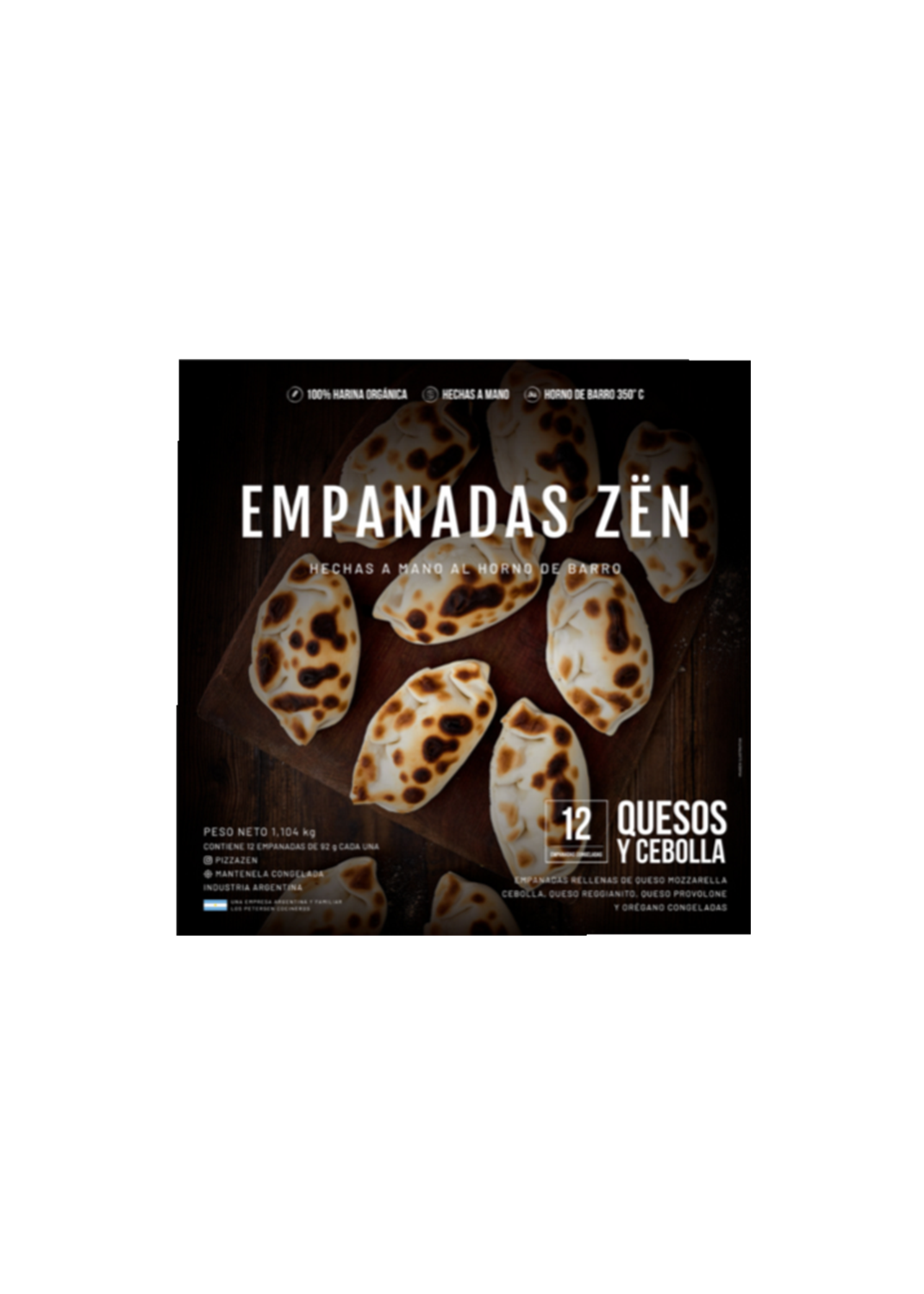 EMPANADAS EMPANADAS QUESOS Y CEBOLLAS 12