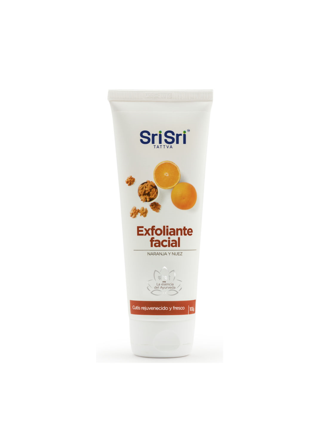 SRI SRI Exfoliante con nuez y con extracto de naranja 100G