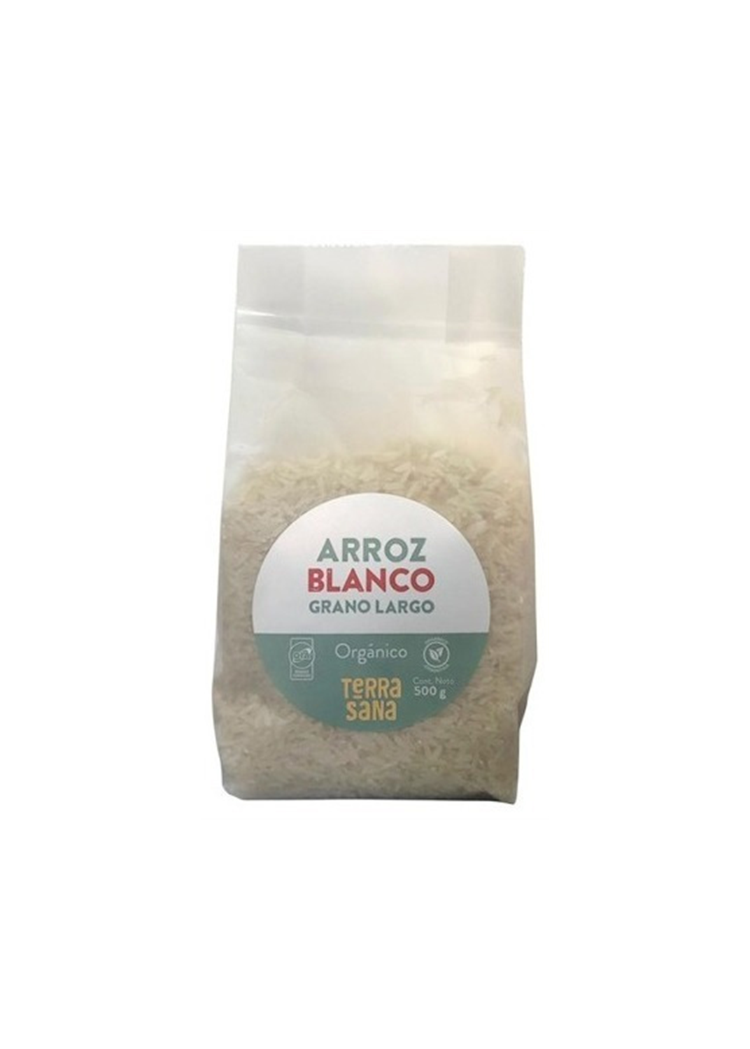 TERRASANA ARROZ BLANCO ORGANICO 500G