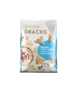 ALMADRE SNACKS SESAMO Y SAL MARI 130G