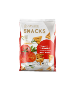 ALMADRE SNACK TOMATE Y ROMERO 130G