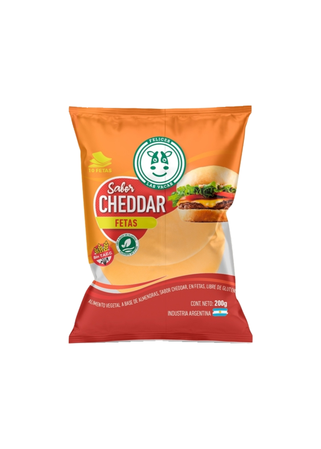 FELICES LAS VACAS CHEDDAR FETAS 150G