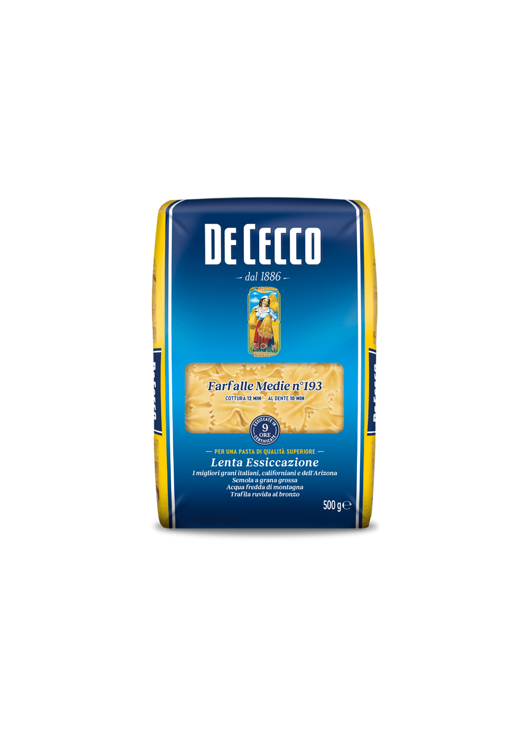 DE CECCO Farfalle 500G