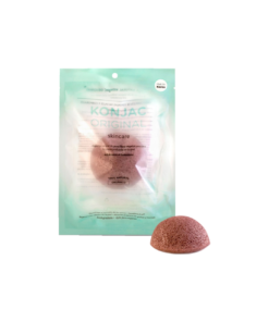 KONJAC ESPONJA ARCILLA ROJA 1U